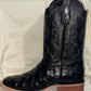 Midnight black rodeo boots