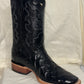 Midnight black rodeo boots