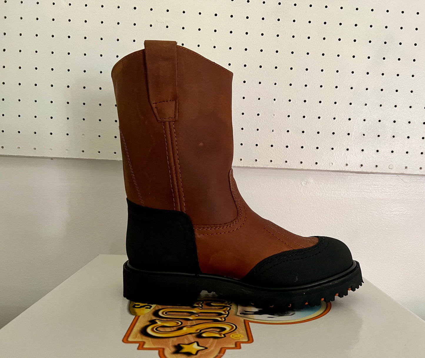 Pull On Oil Resistance Work Boots