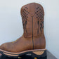 Brown Steel Toe Work Boots