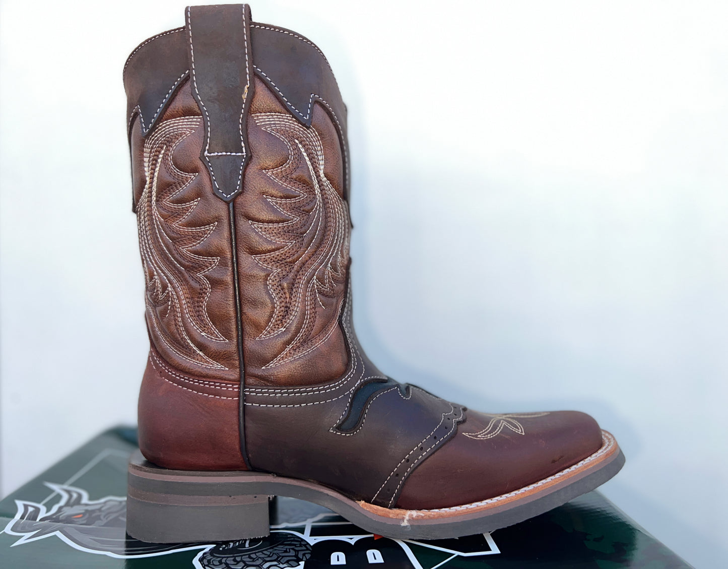 Cobre Café Western Boots