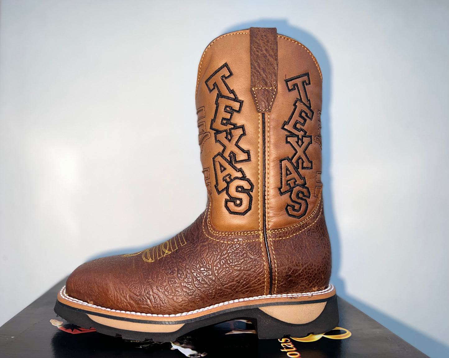 Texas Edition Steel Toe Miel Boot