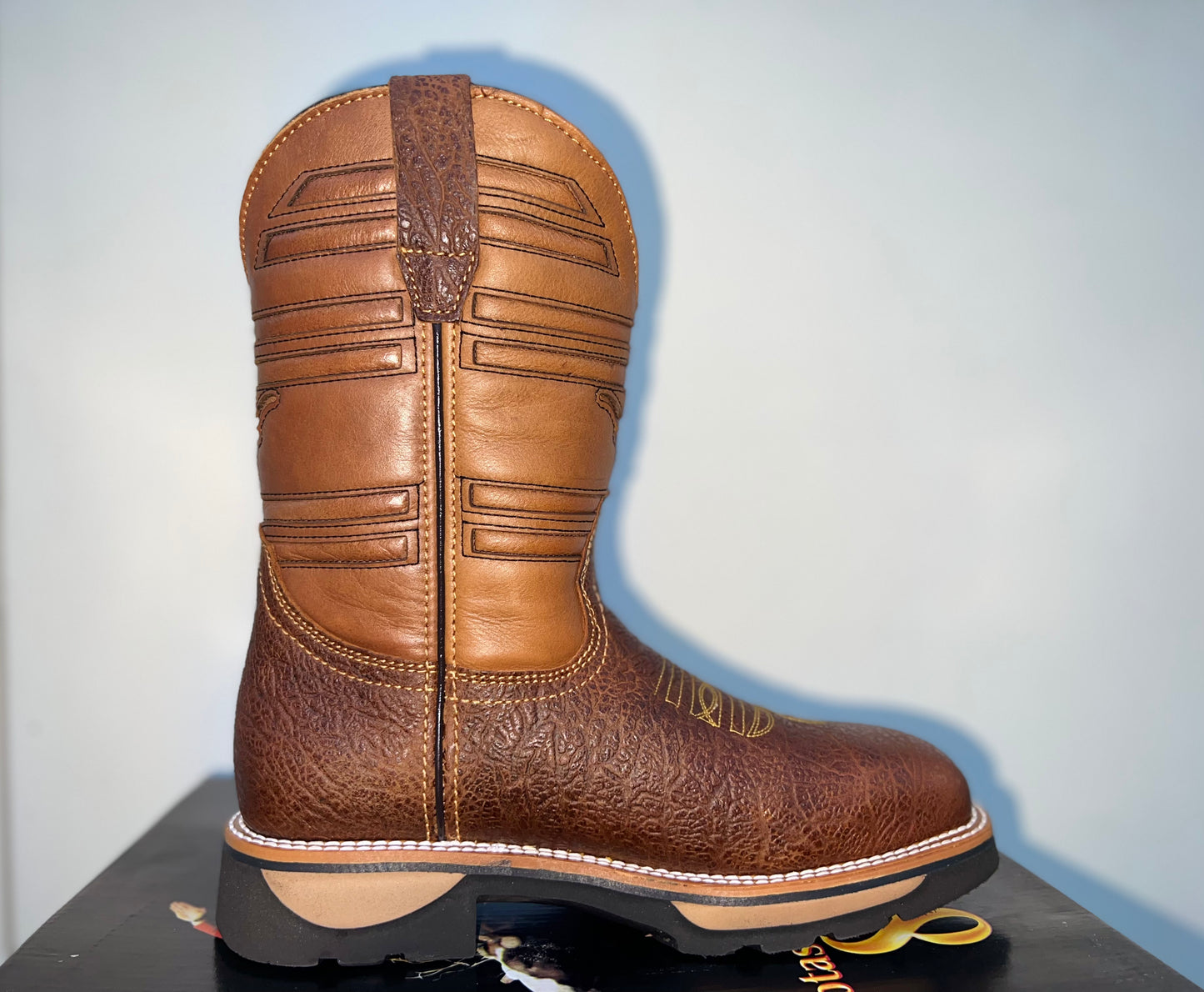 Texas Edition Steel Toe Miel Boot