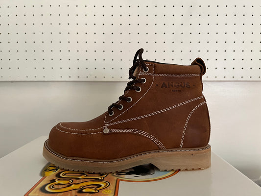 Lace Up Oil Resistance Steel Toe Boots